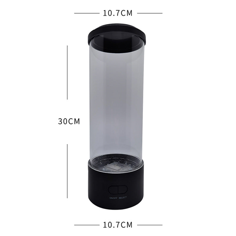 GlowNestJoy AquaGlow Simulation Jellyfish Lamp — USB Powered Desktop Aquarium with 7-Color LED
