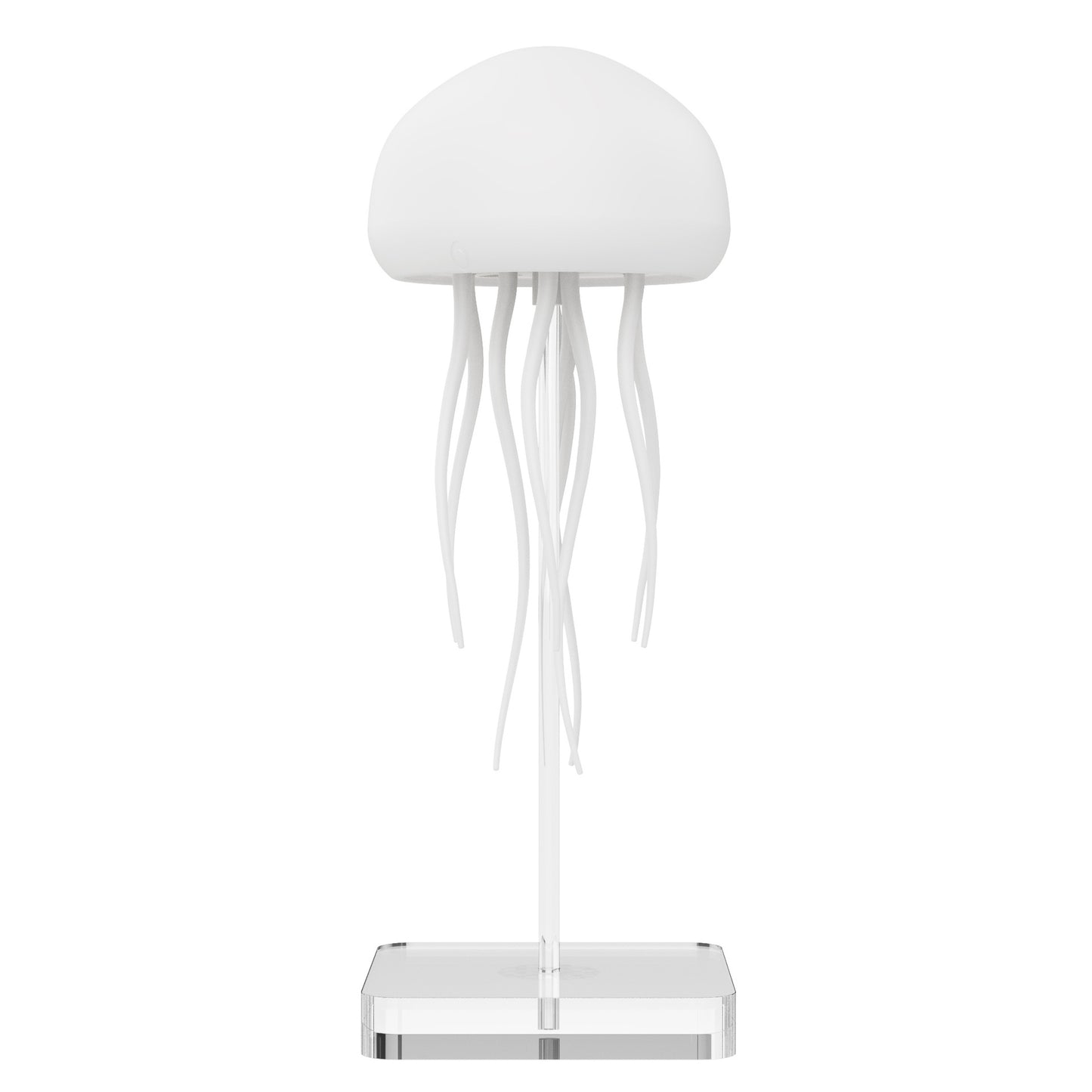 GlowNestJoy JellyGlow Sound-Activated Floating Jellyfish Night Light — 16 Colors, Touch & Voice Control