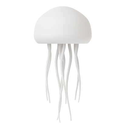 GlowNestJoy JellyGlow Sound-Activated Floating Jellyfish Night Light — 16 Colors, Touch & Voice Control
