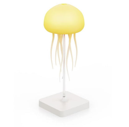 GlowNestJoy JellyGlow Sound-Activated Floating Jellyfish Night Light — 16 Colors, Touch & Voice Control